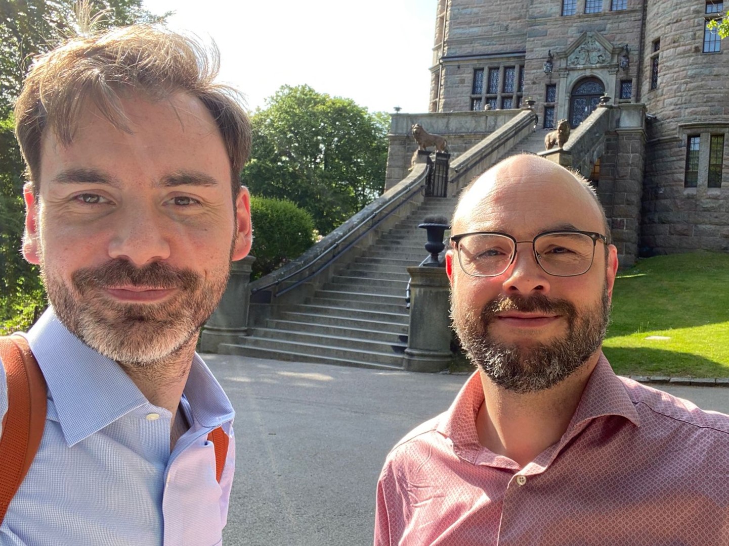 Martin och Matteo.